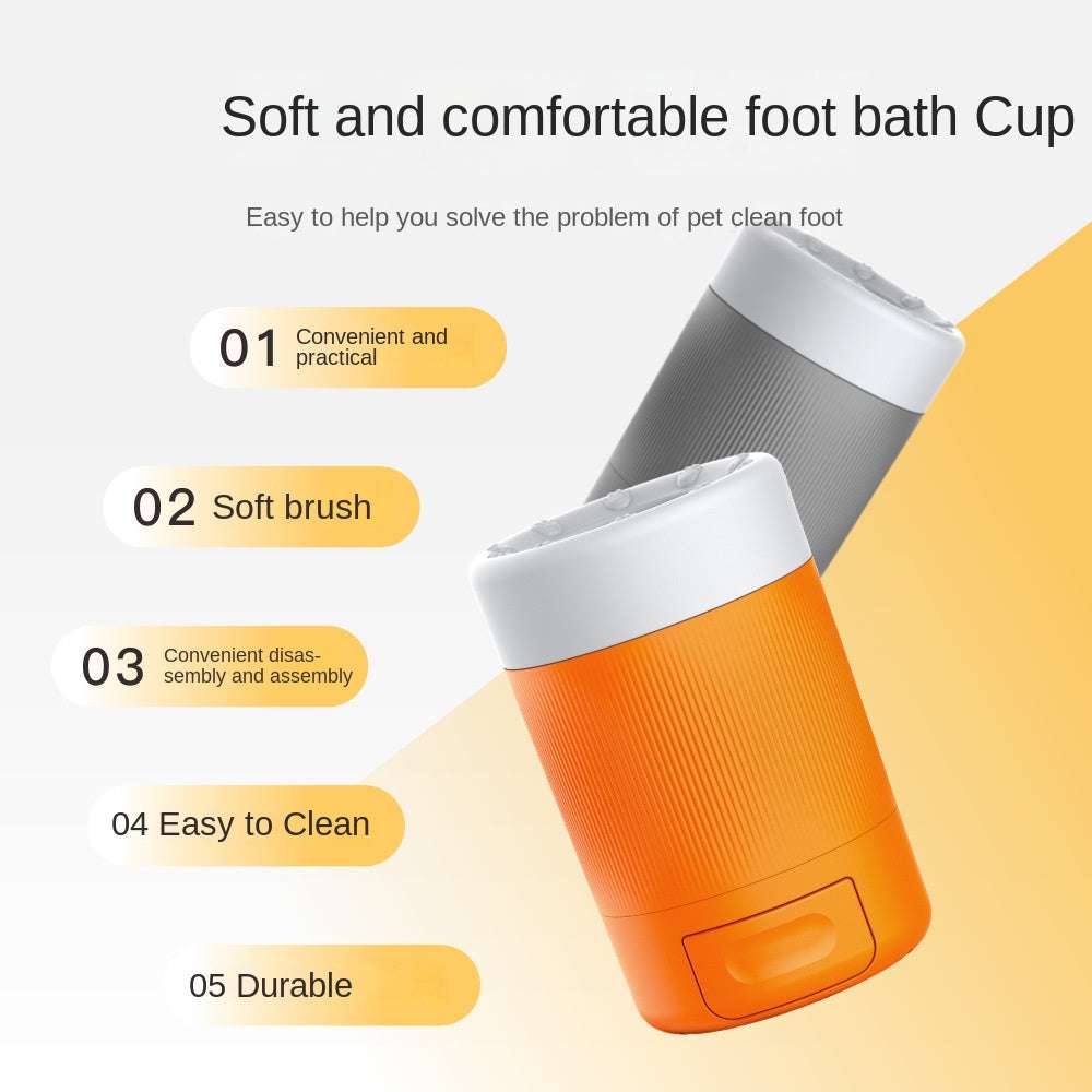 Pet Foot Washing Cup – Easy Paw Cleaner for Dogs & Cats