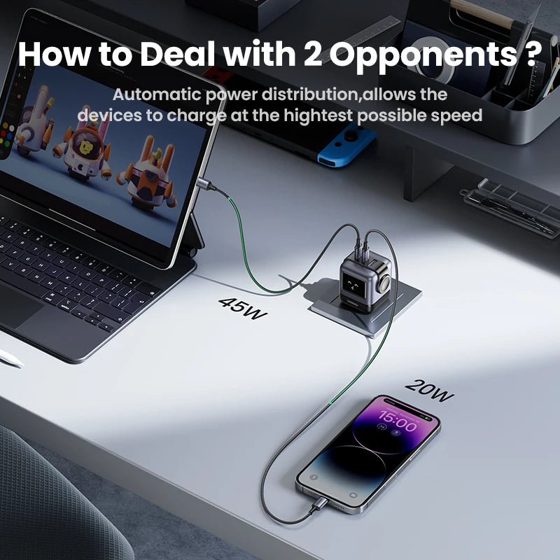 GaN 65W Fast Charger