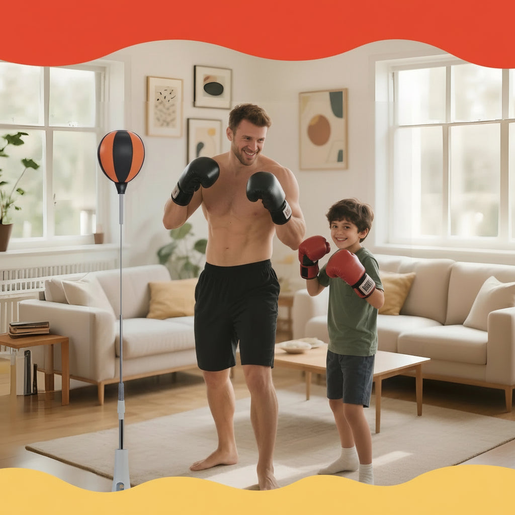 Adjustable Reflex Punching Bag