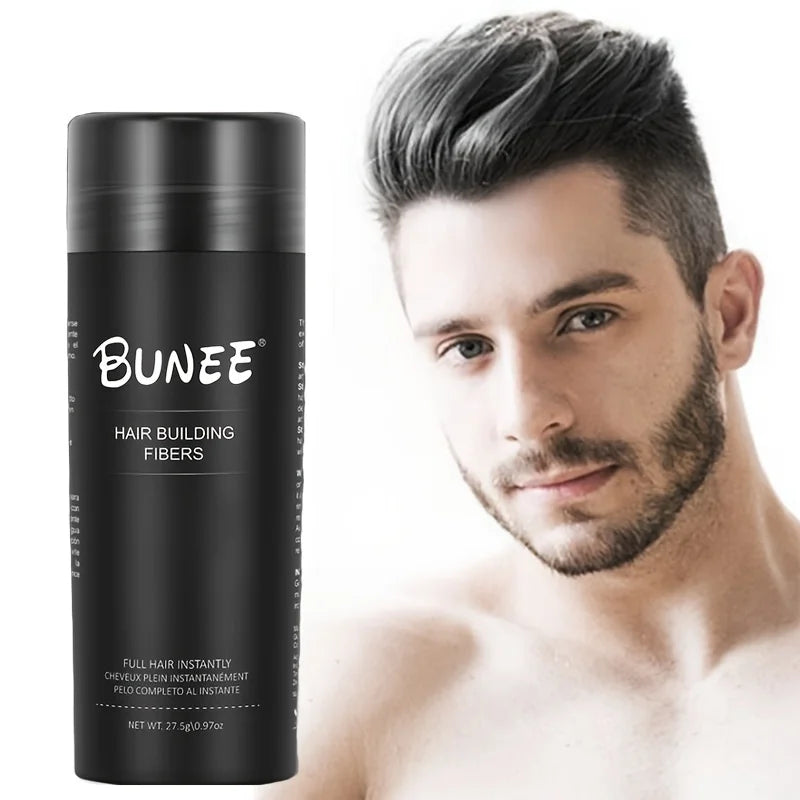 BUNEE Men’s Hair Fiber 27.5g | Natural Hair Thickening Solution