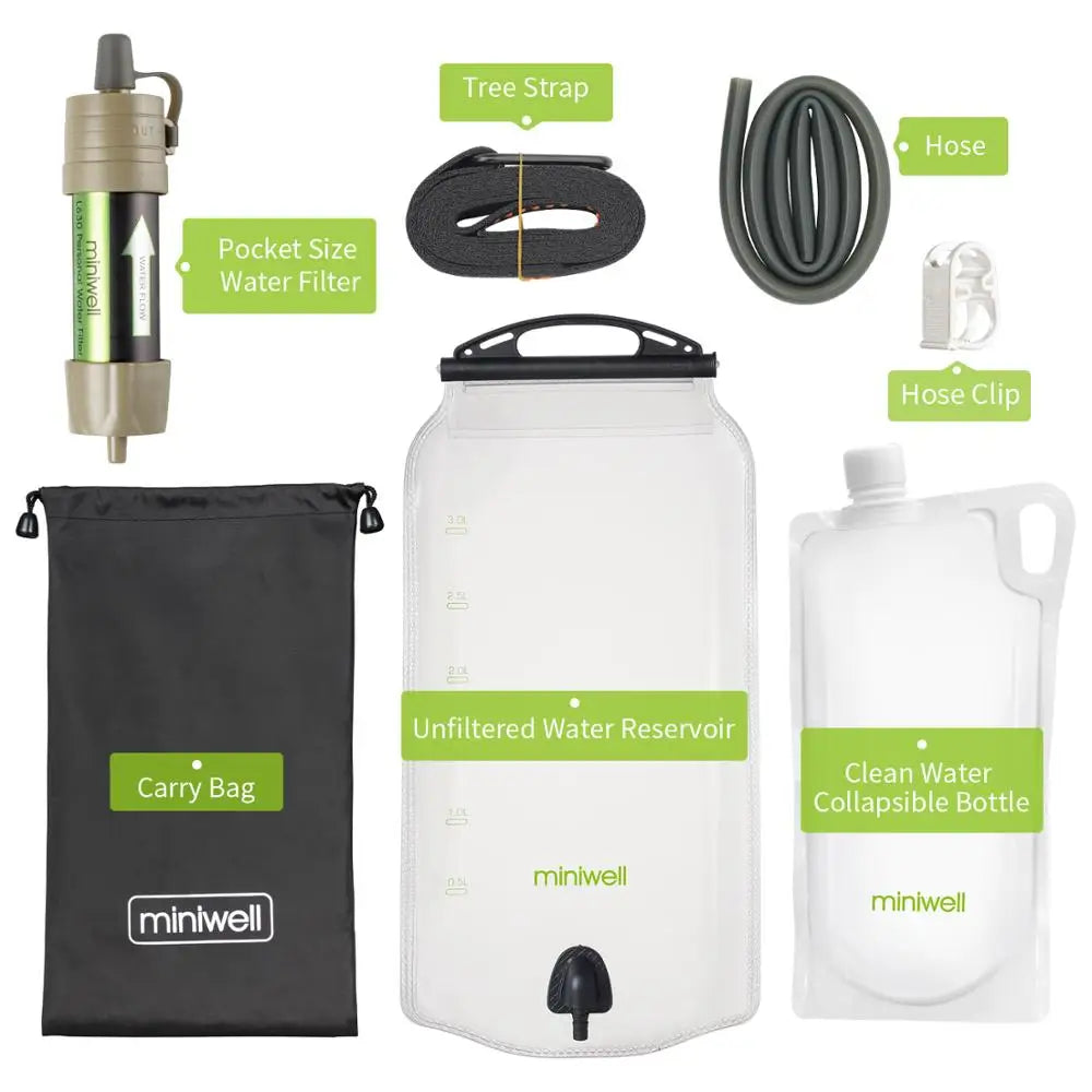 Outdoor Gravity Water Filter System