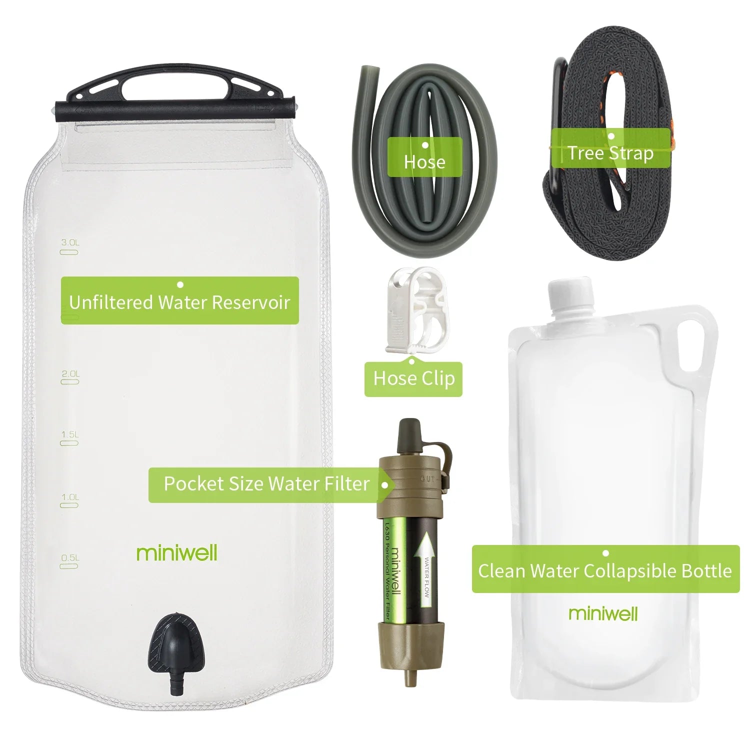 Outdoor Gravity Water Filter System