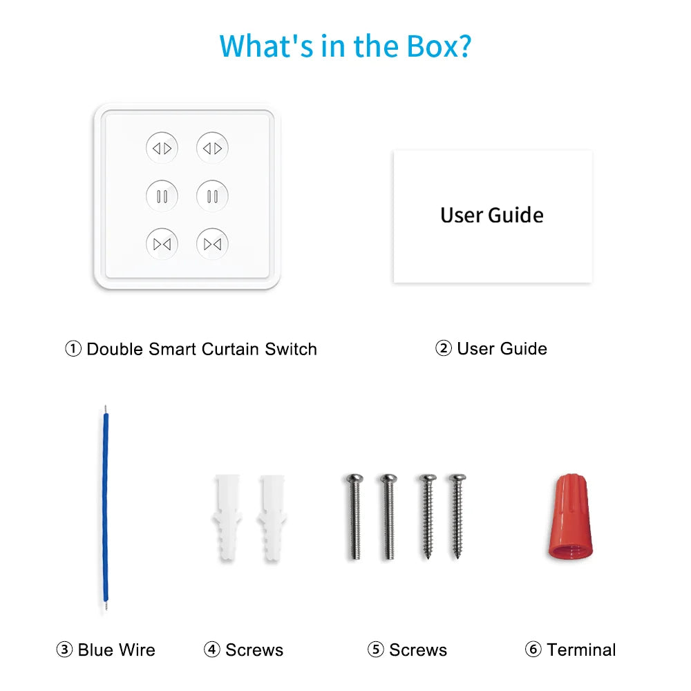 WiFi Double Curtain Switch