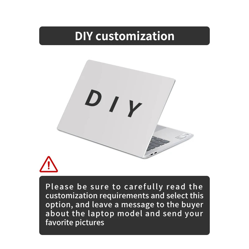 DIY Marble Laptop Sticker