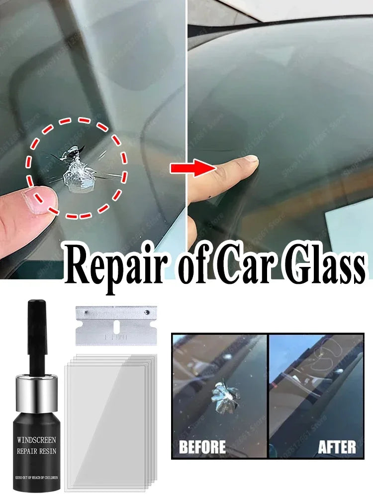 Car Windshield Crack Repair Kit