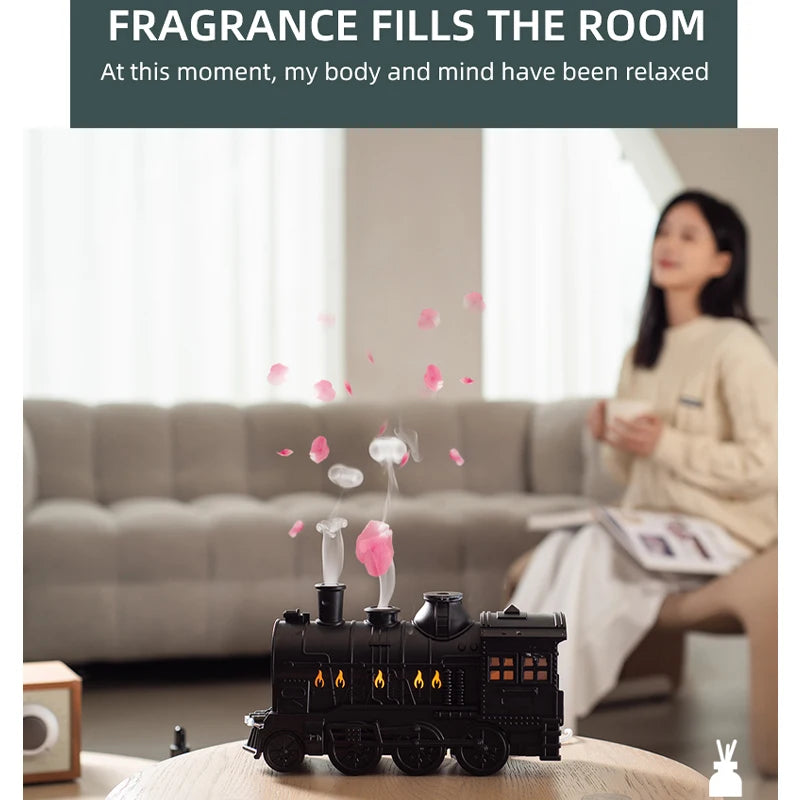 Train Humidifier Aromatherapy Diffuser