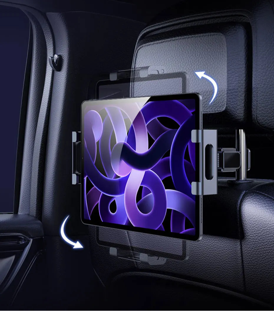 Kids Rear Seat iPad Holder – Car Headrest Tablet Mount