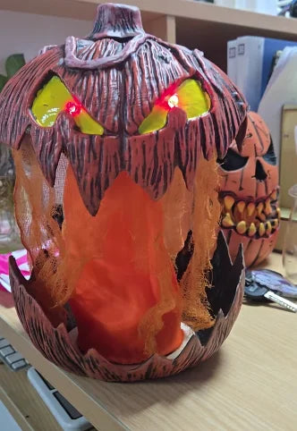 Halloween Pumpkin Head Decoration