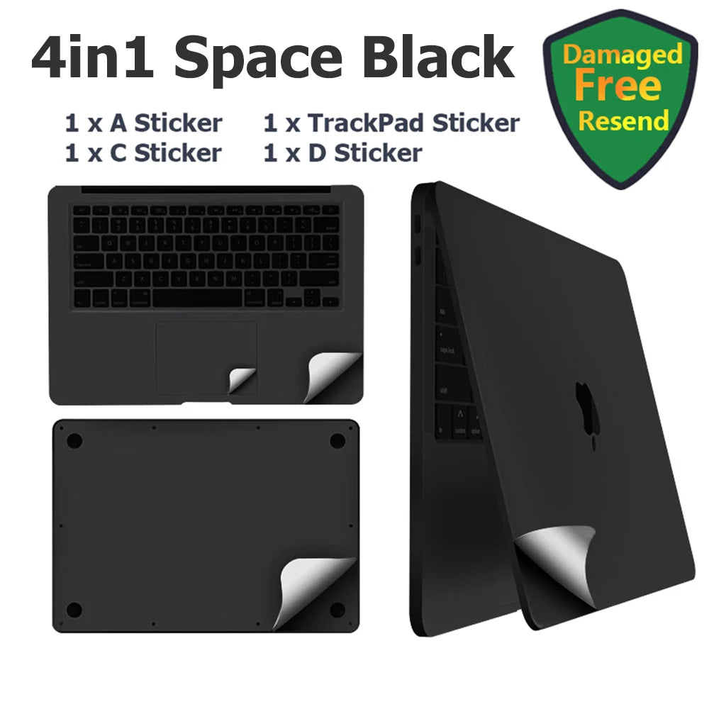 MacBook Air & Pro Sticker 2024 M2 M3 – Protective Vinyl