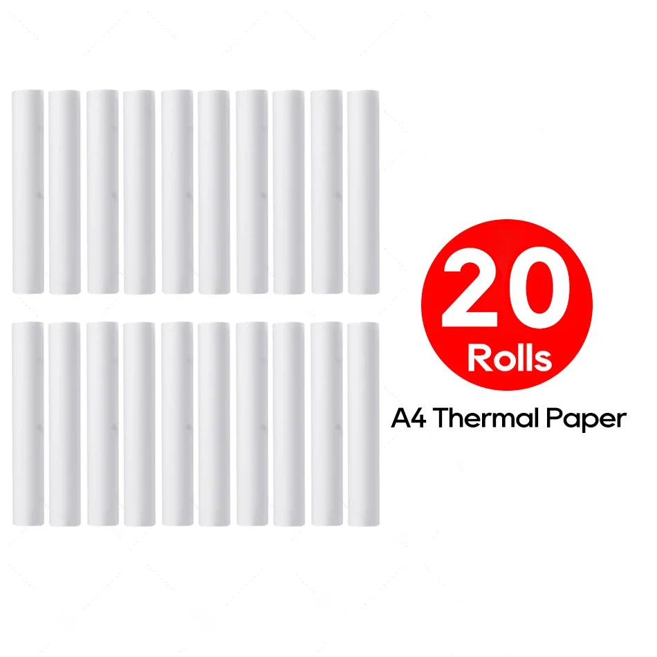 A4 Thermal Paper 210x30mm - Wireless Bluetooth Printing