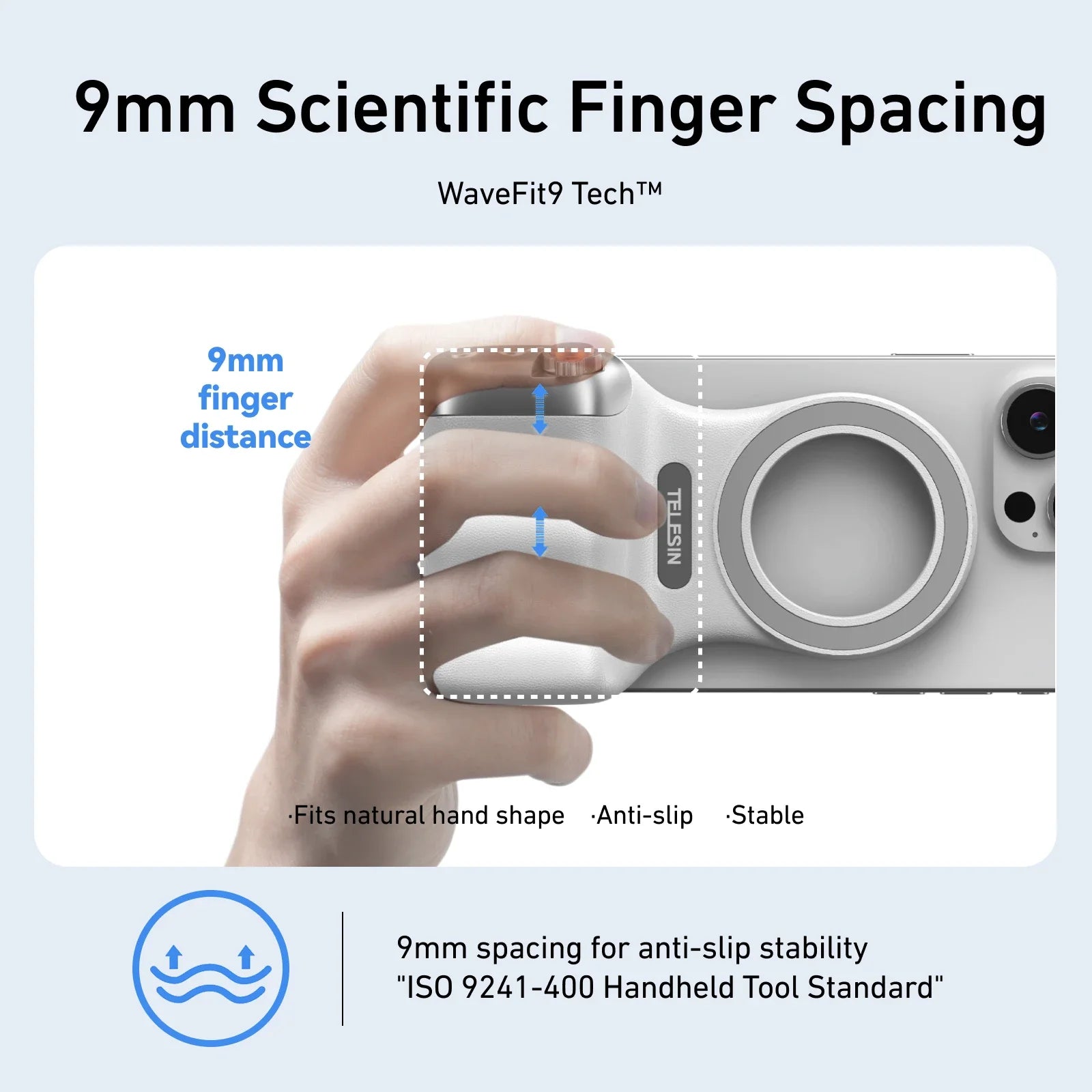 Ergonomic Fun Shot Magnetic Grip – iPhone & Android