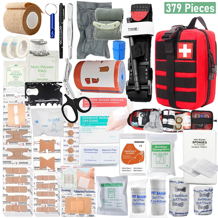 First Aid Kit 379pcs