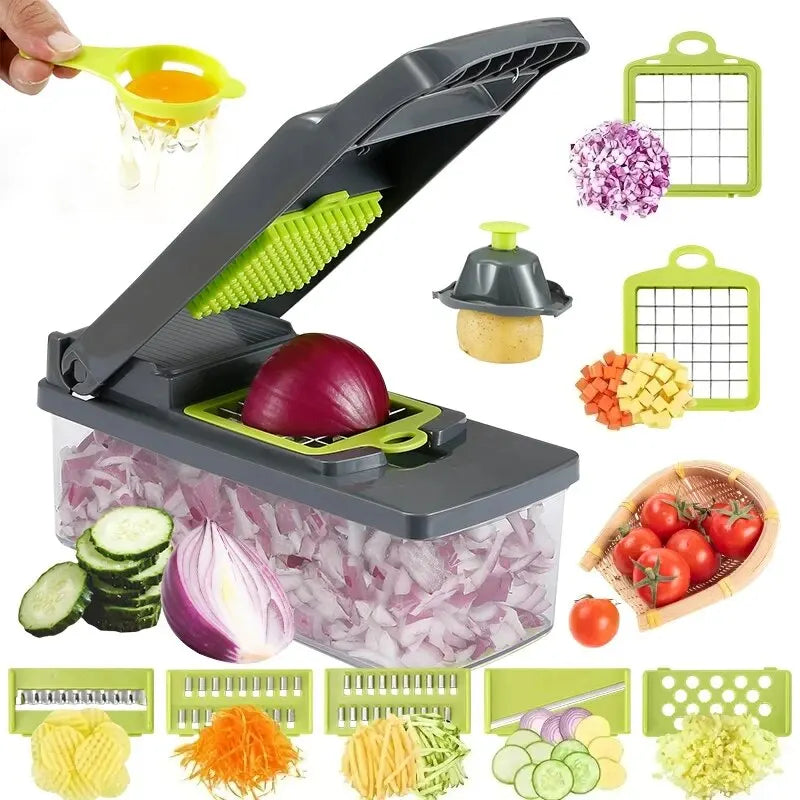 16PCS Vegetable Chopper Set