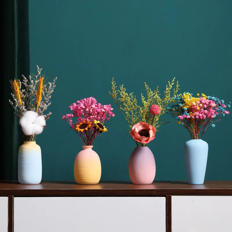 Modern Rustic Nordic Style Ceramic Vase