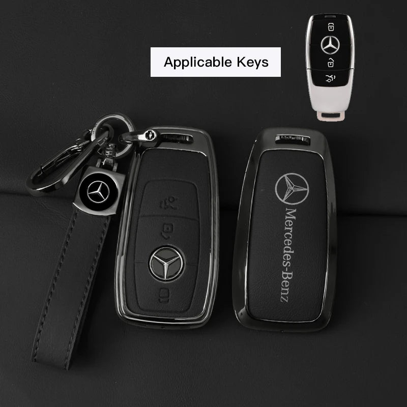 Leather Car Key Case