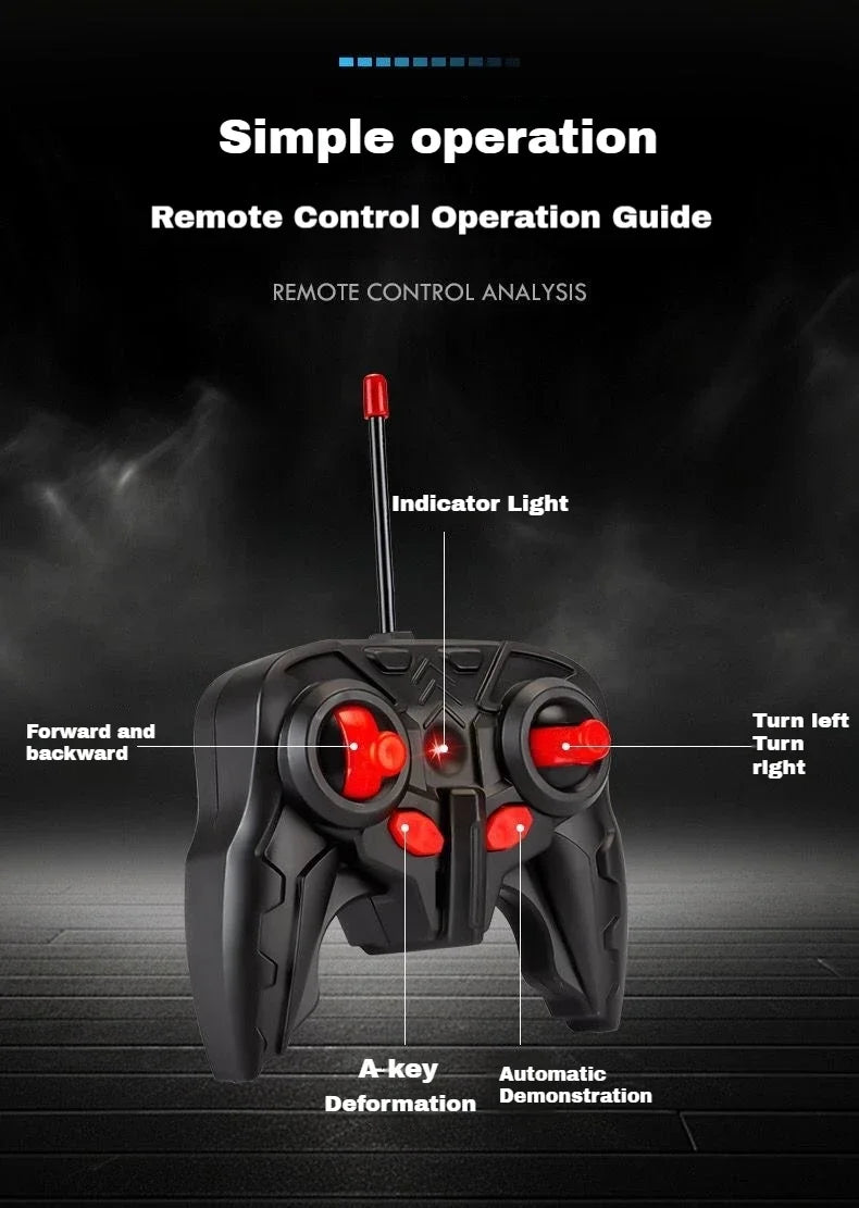 RC Transforming Robot Car