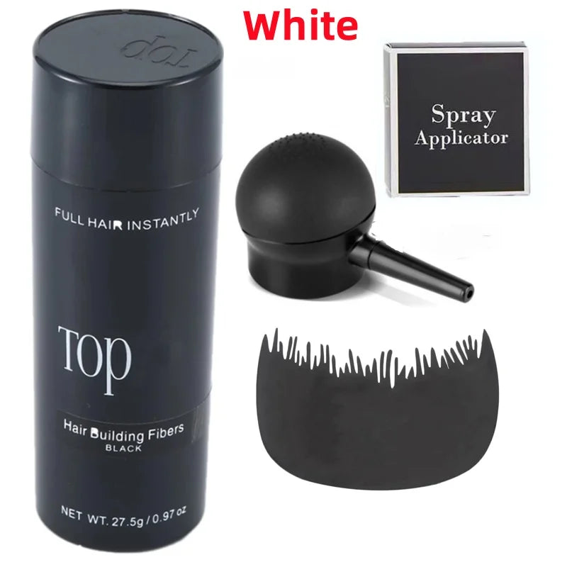 Keratin Hair Fibers 3pcs Set | 27.5g Hair Building Fibers