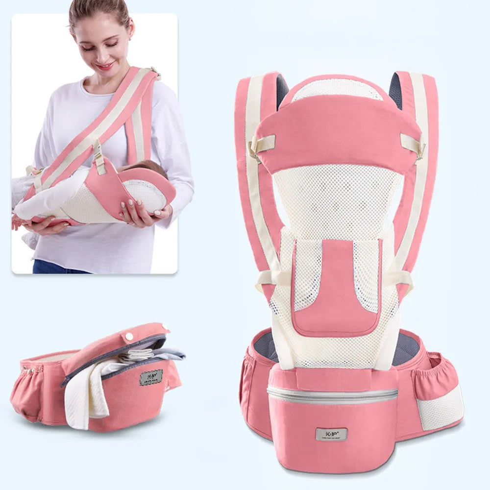 Ergonomic Baby Carrier Backpack | Infant Hipseat Wrap