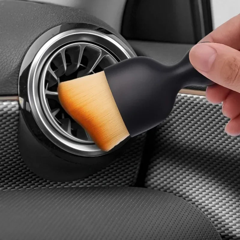 Crevice Dust Removal Brush – Soft Detailing Cleaning Car Tools