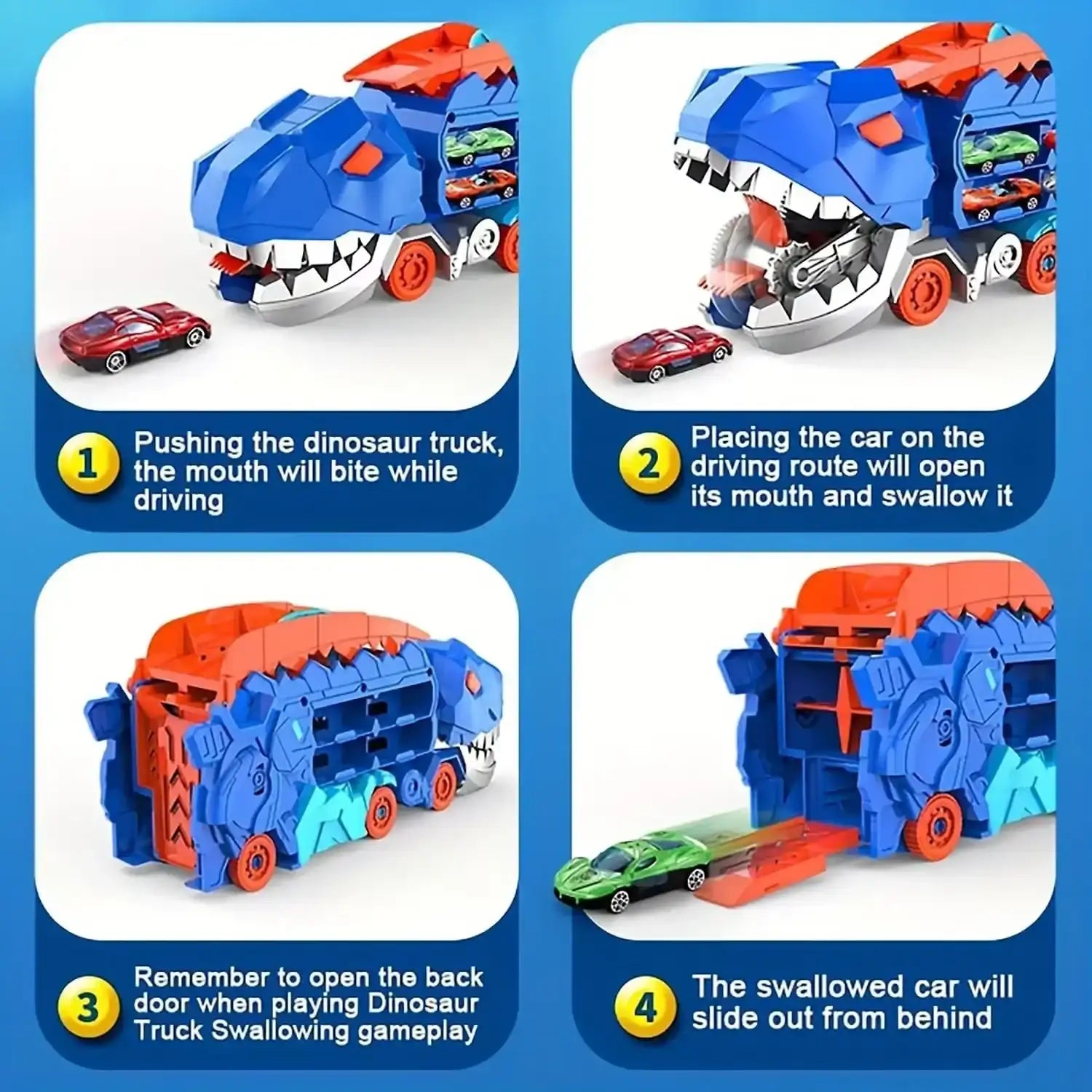 Transforming Dinosaur Truck