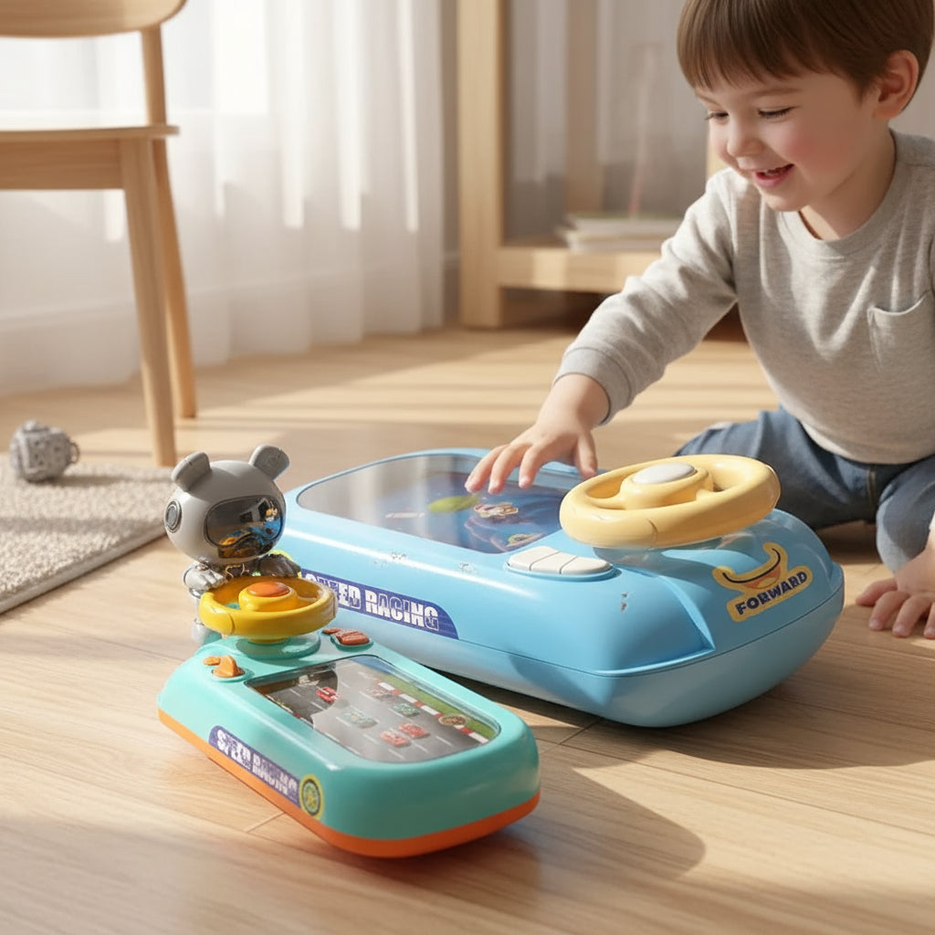 Racing Car Steering Wheel Toy