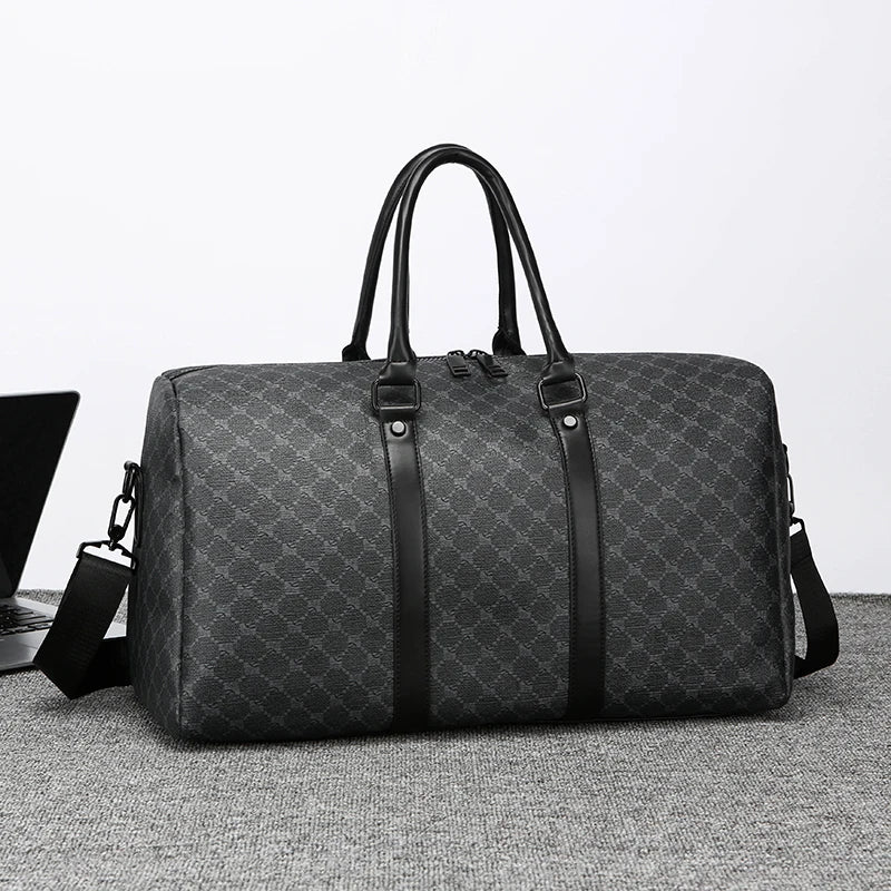 Men’s PU Leather Travel Bag