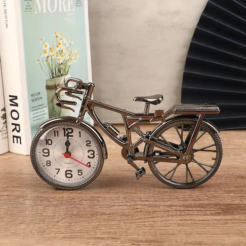 Vintage Bicycle Alarm Clock