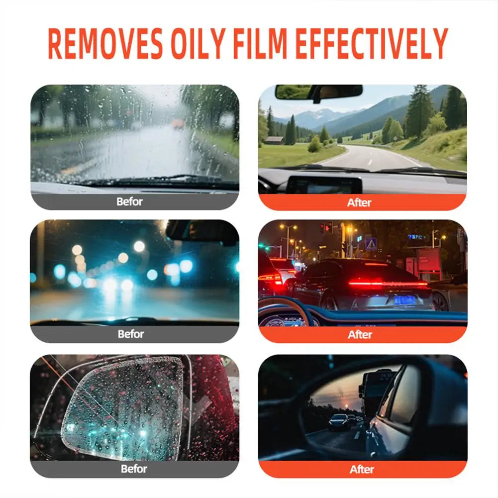 Car Glass Oil Film Cleaner