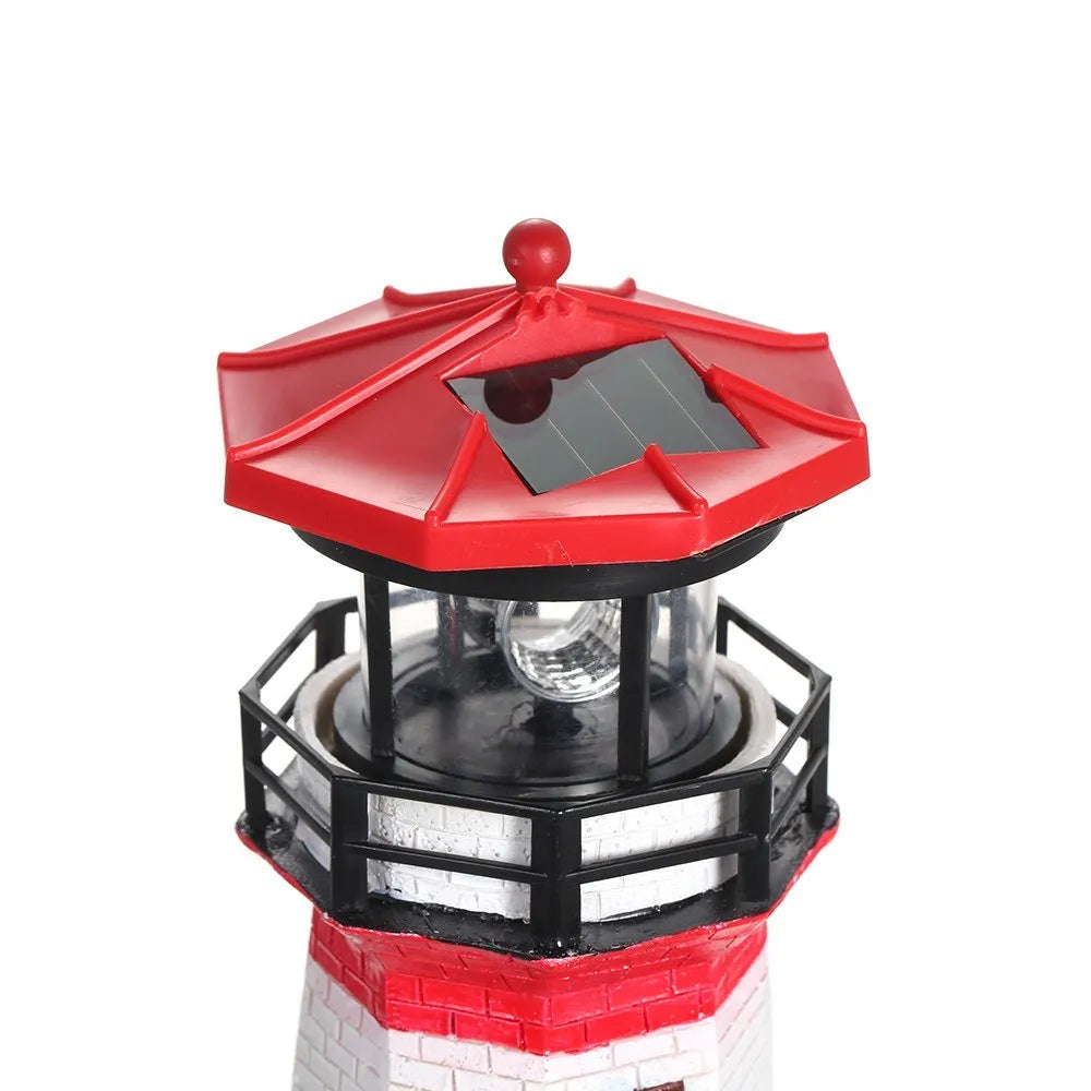 Solar Lighthouse Garden Light