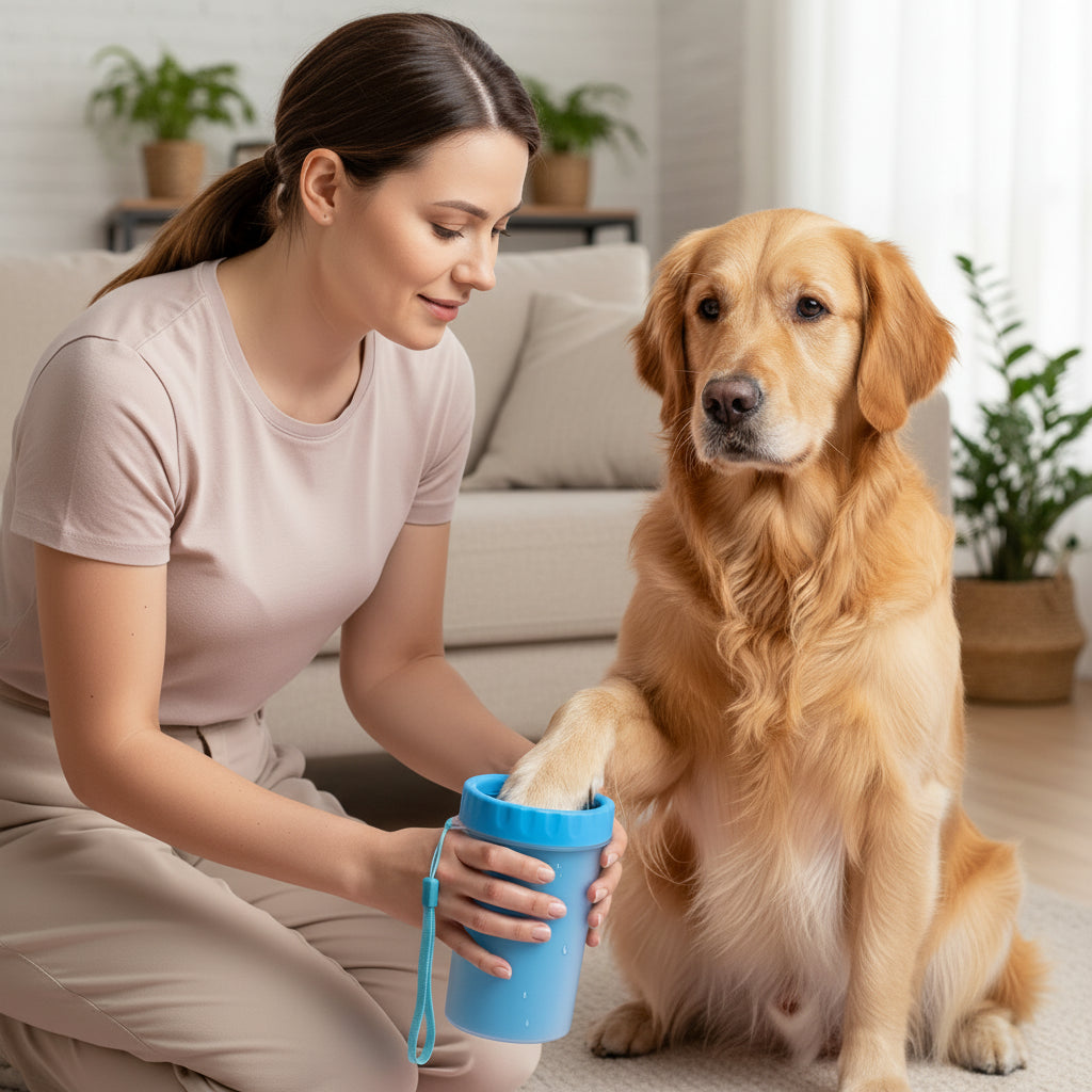 Dog Paw Cleaner Cup