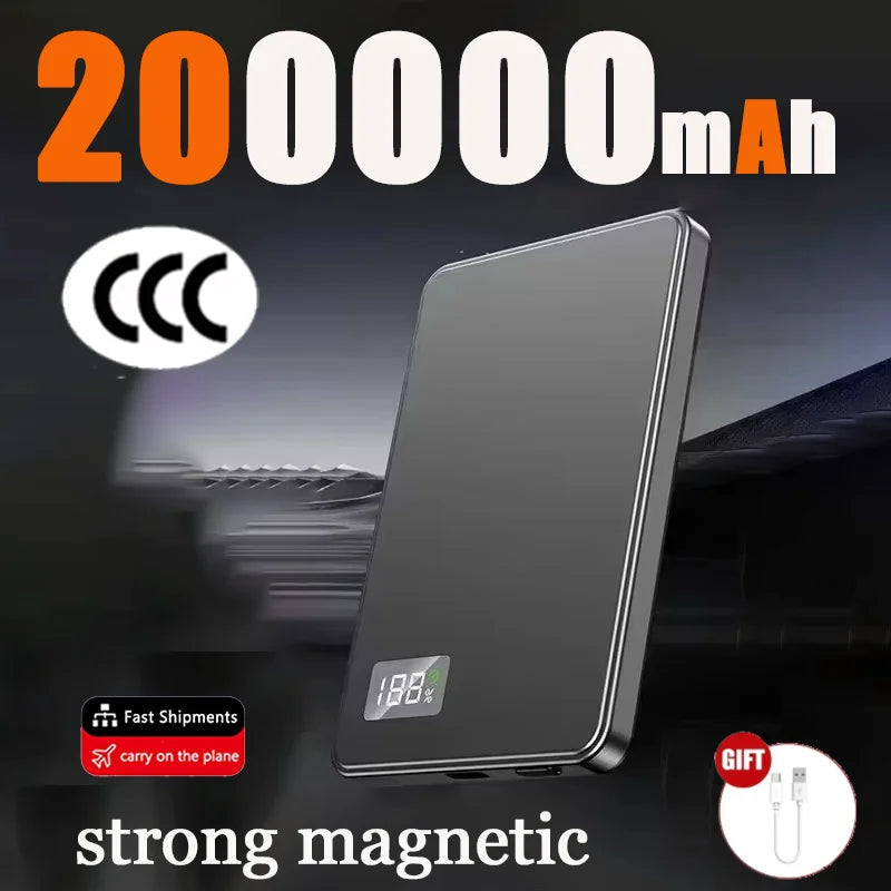 500000mAh Magnetic Wireless Power Bank