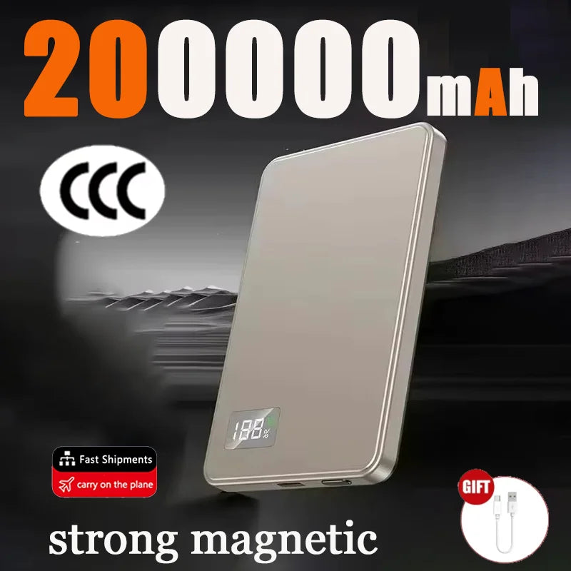 500000mAh Magnetic Wireless Power Bank