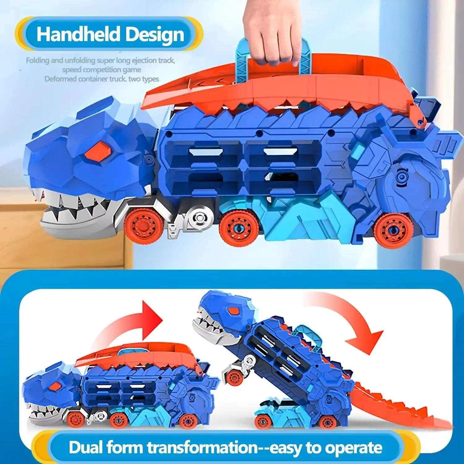 Transforming Dinosaur Truck