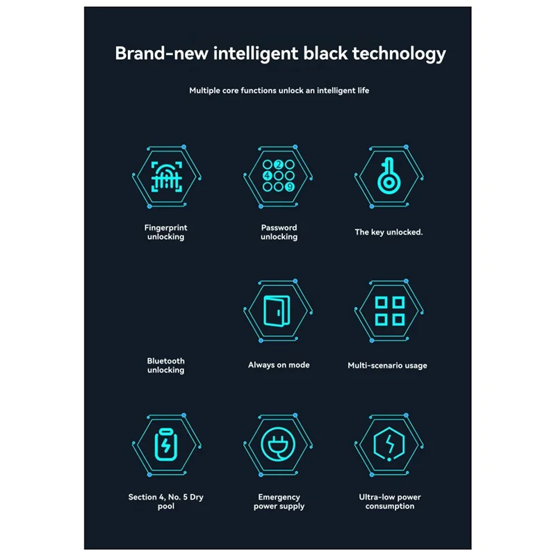 ABSQ Electronic Fingerprint Door Lock