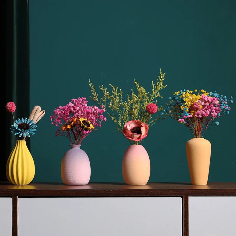 Modern Rustic Nordic Style Ceramic Vase