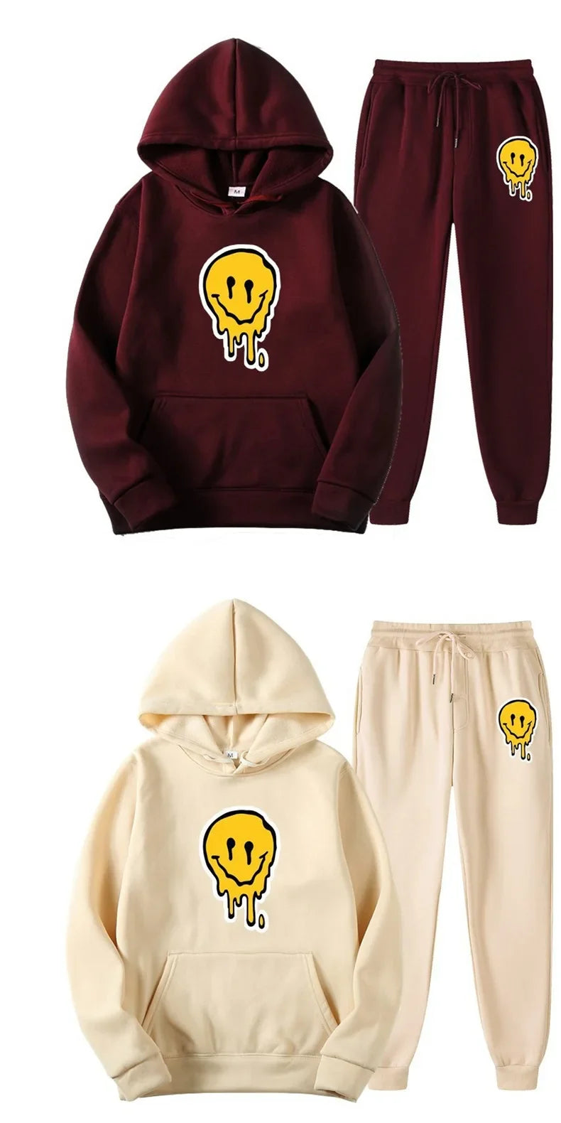 Unisex Winter Fashion Hoodie Set