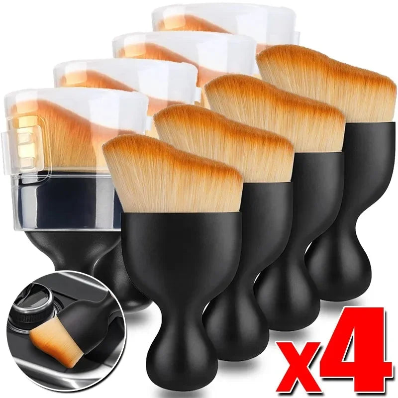 Crevice Dust Removal Brush – Soft Detailing Cleaning Car Tools