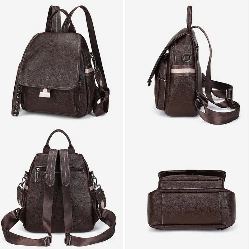 Genuine Leather Backpack