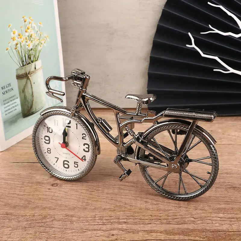 Vintage Bicycle Alarm Clock