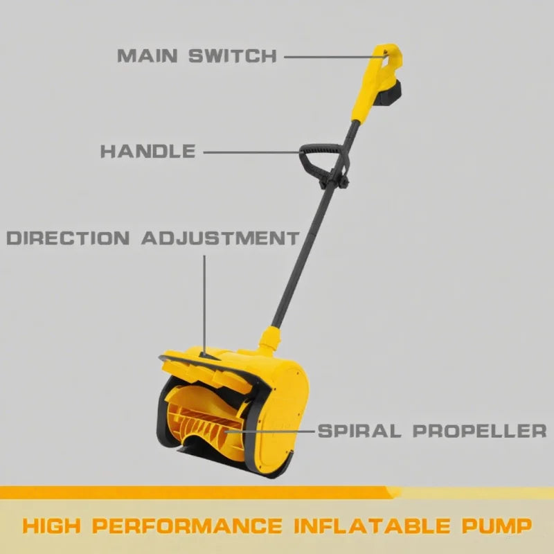 Electric Snow Shovel – Brushless Cordless Winter Cleaner