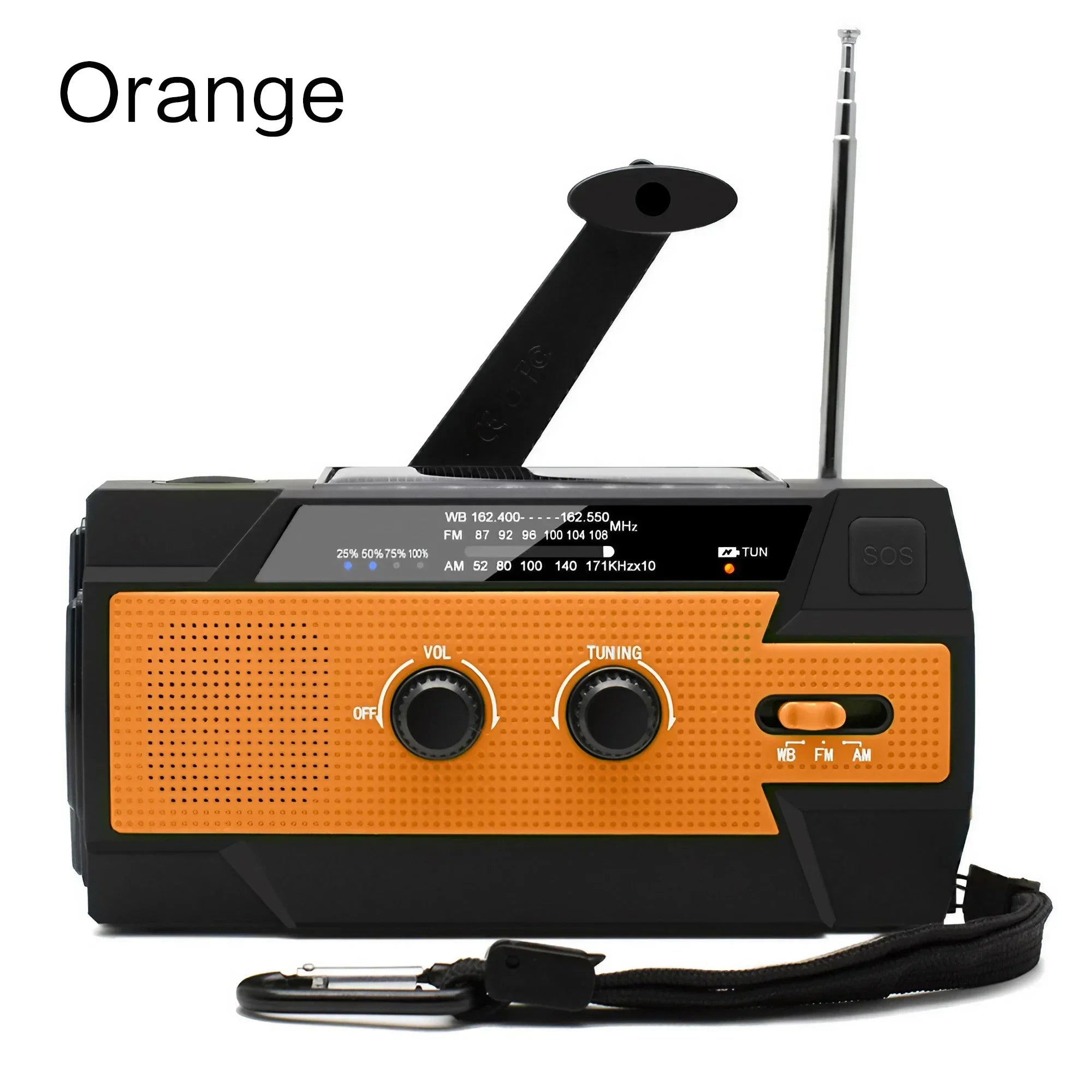 Emergency Solar Hand Crank Radio