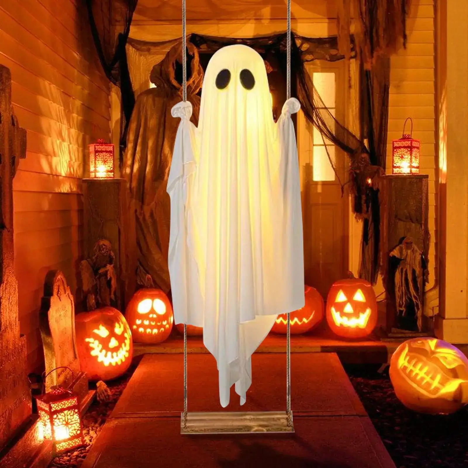 LED Halloween Ghost Decor