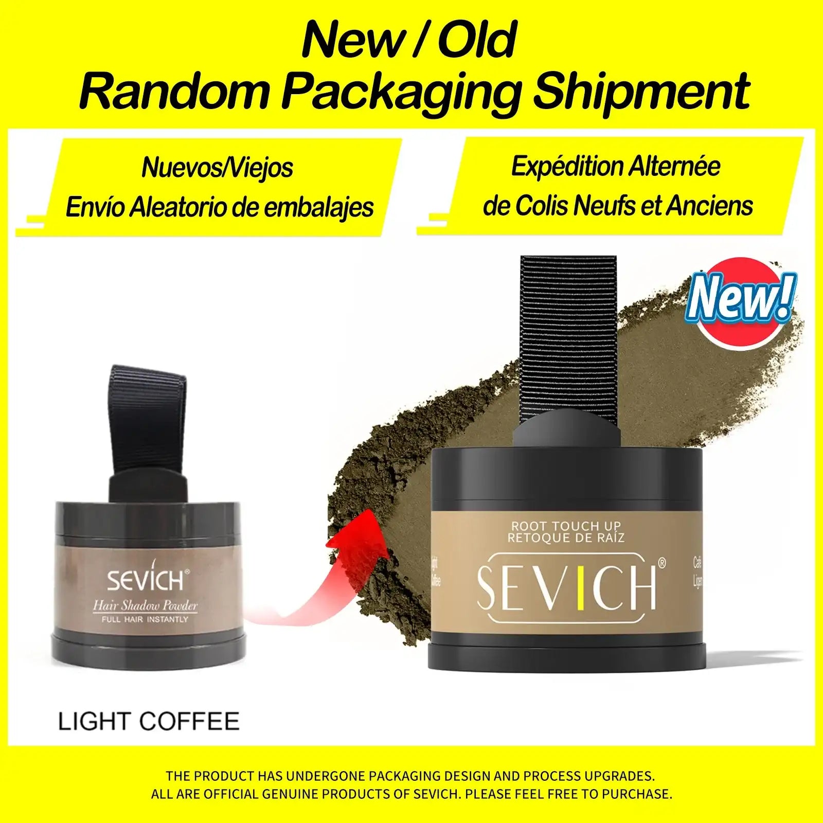 Sevich Hairline Powder 4g - Natural Hair Concealer