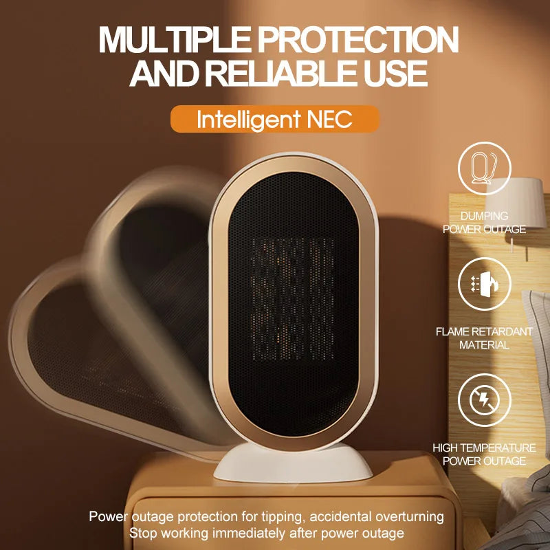 PTC Electric Desktop Heater