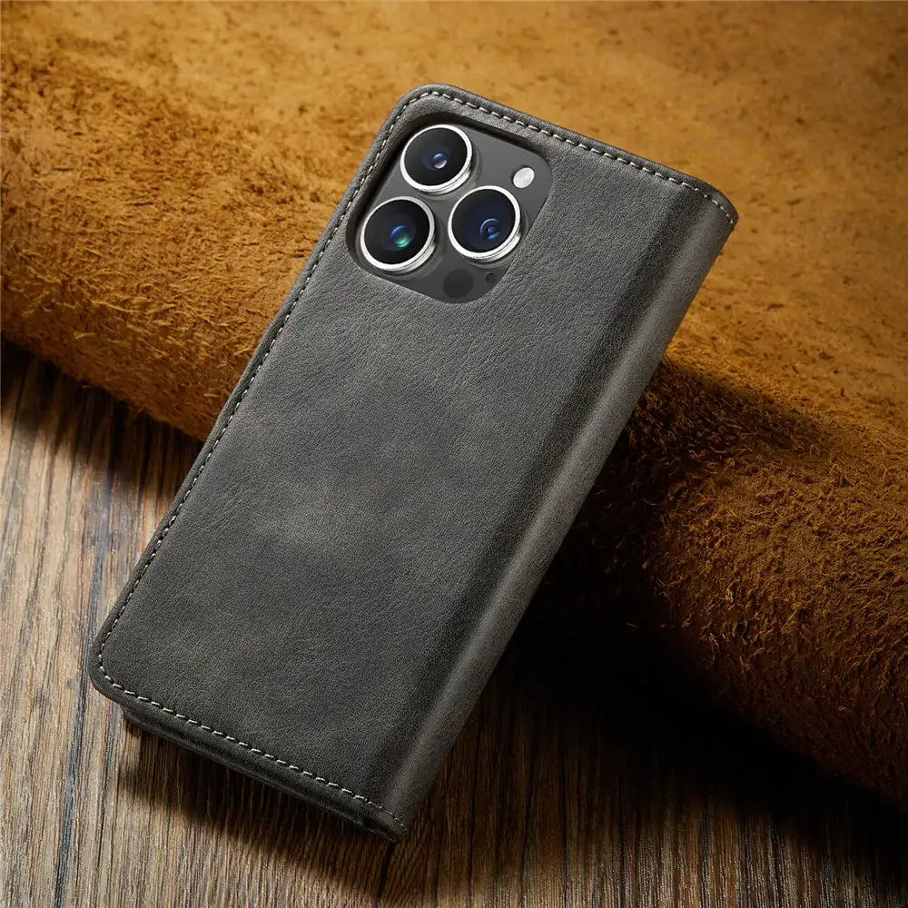Detachable Magnetic Leather Phone Case