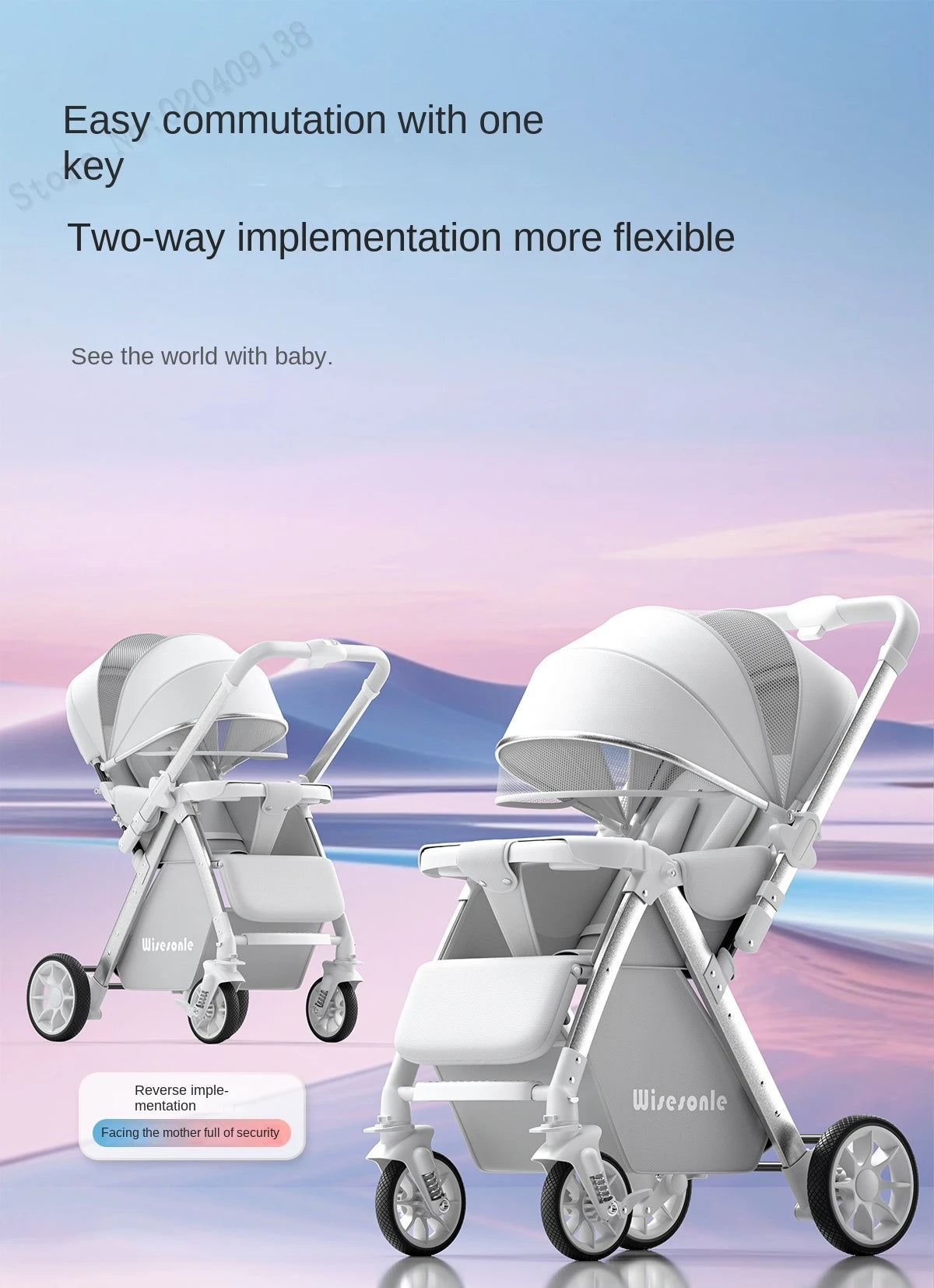 Upgraded Baby Stroller
