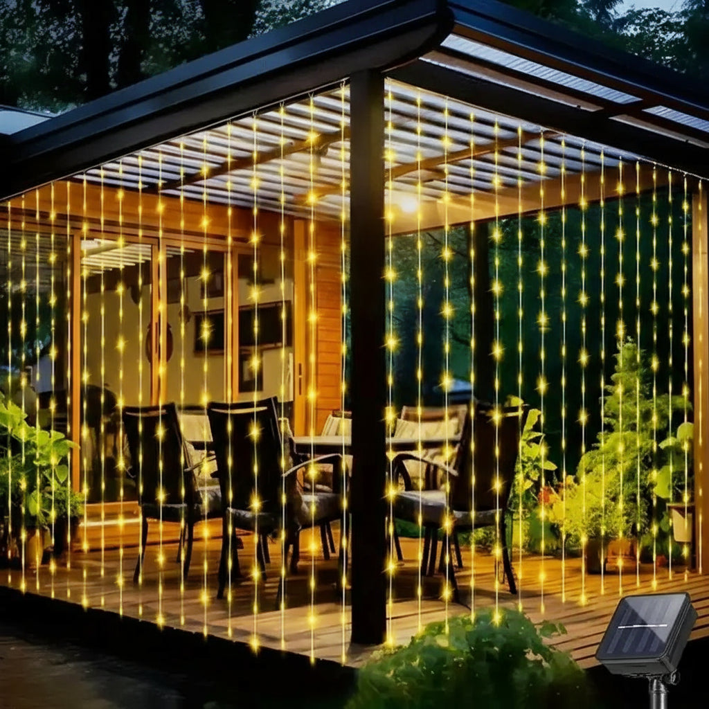 Solar Curtain Lights