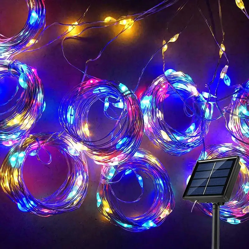 Solar Curtain Lights