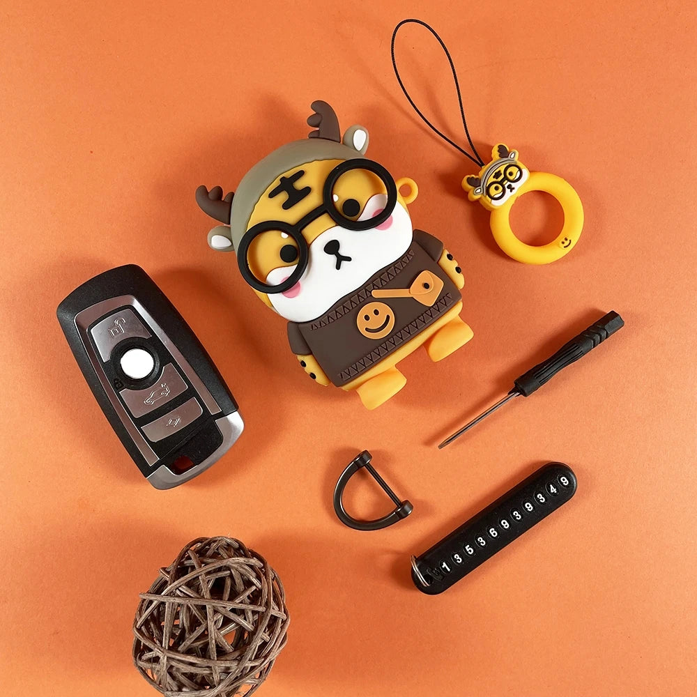 Cute Car Keychain Cover
