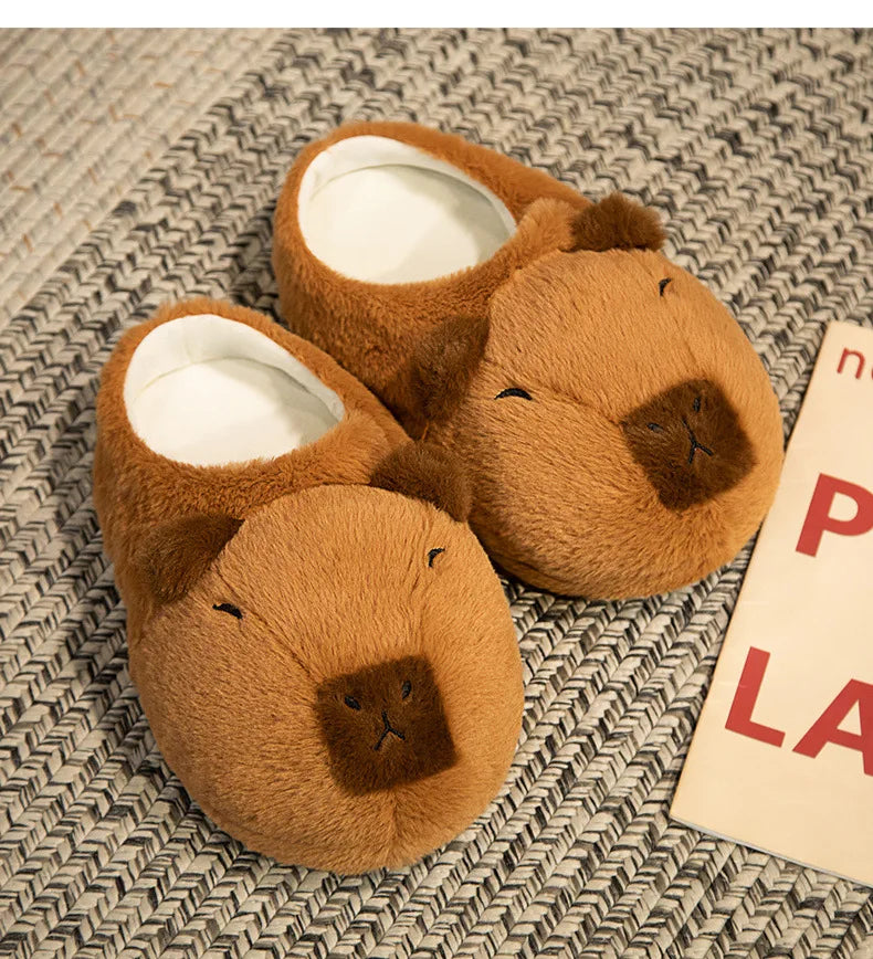 Capybara Onesie Pajamas – Cozy Winter Animal Suit